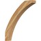 Ekena Millwork 6"W x 36"D x 40"H Thorton Rough Sawn Knee Brace, Western Red Cedar BRC06X36X40THR00RWR - alternate 1